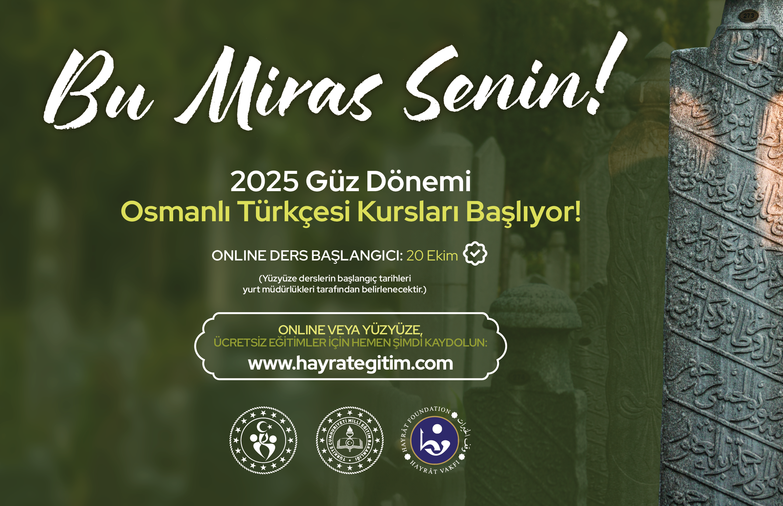 GSB-KYK Osmanlı Türkçesi Kursları